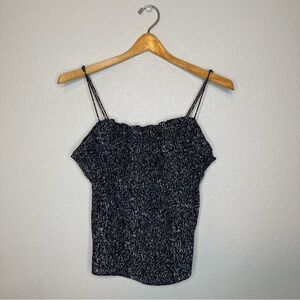Banana Republic Factory Smocked Spaghetti Strap Top